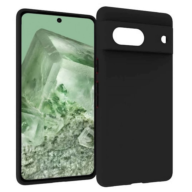 Silikone cover Google Pixel 8a - Sort