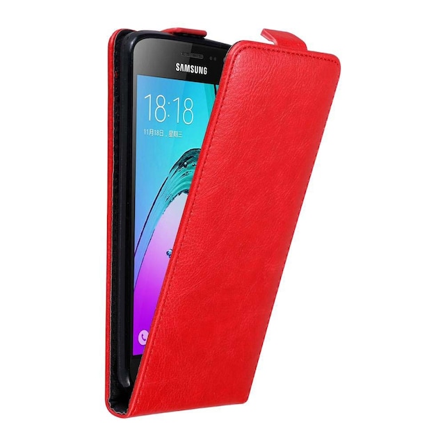 Samsung Galaxy J3 2016 Pungetui Flip Cover (Rød)