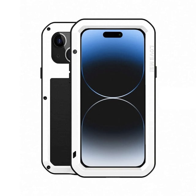 LOVE MEI Powerful cover Apple iPhone 15 Plus - Hvid