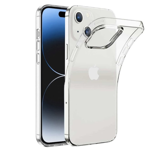 Silikone cover gennemsigtig Apple iPhone 15