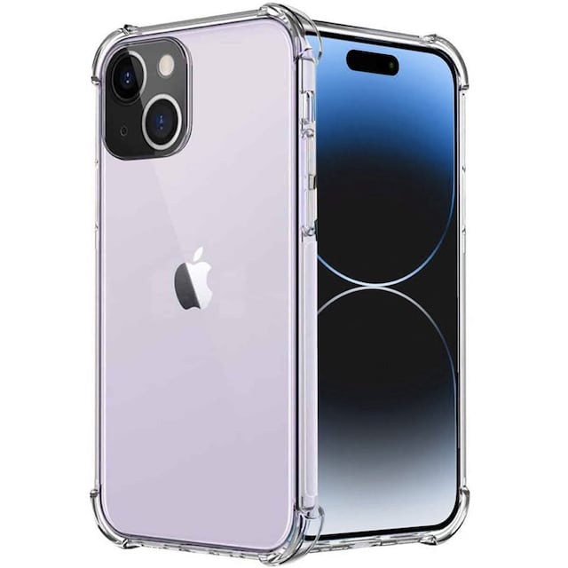 Stødsikkert silikone cover Apple iPhone 15 Plus