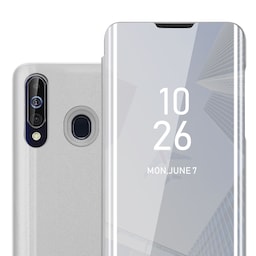 Samsung Galaxy A60 / M40 Pungetui Cover Case (Sølv)