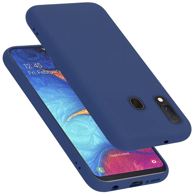 Samsung Galaxy A10e / A20e Cover Etui Case (Blå)