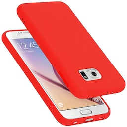 Samsung Galaxy S6 Cover Etui Case (Rød)
