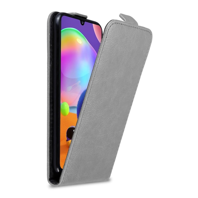 Samsung Galaxy A31 Pungetui Flip Cover (Grå)