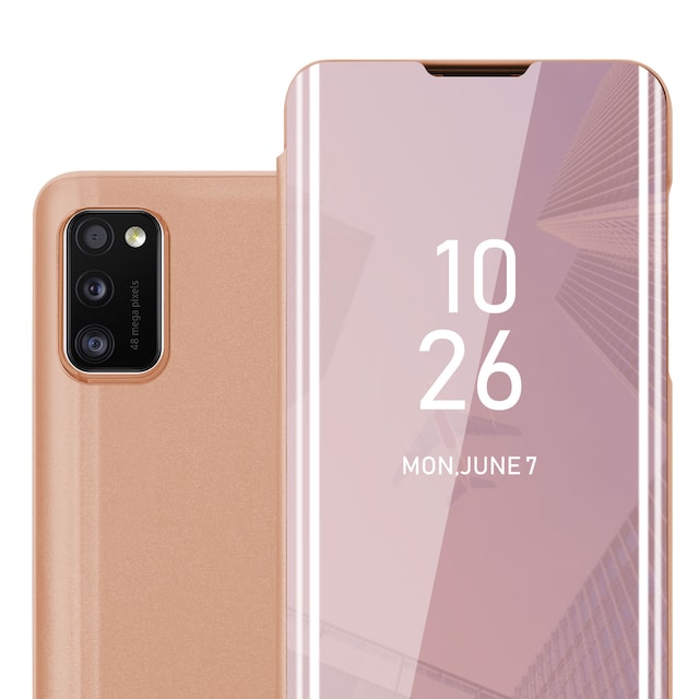 Samsung Galaxy A41 Pungetui Cover Case (Lyserød)