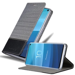 Samsung Galaxy S10 5G Pungetui Cover Case (Grå)