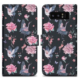 Samsung Galaxy NOTE 8 Pungetui Cover Case (Sort)