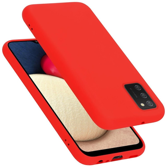 Samsung Galaxy A02s Cover Etui Case (Rød)