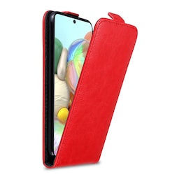 Samsung Galaxy A71 4G Pungetui Flip Cover (Rød)