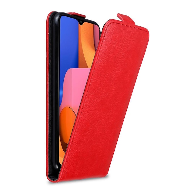 Samsung Galaxy A20s Pungetui Flip Cover (Rød)
