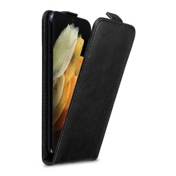 Samsung Galaxy S21 ULTRA Pungetui Flip Cover (Sort)