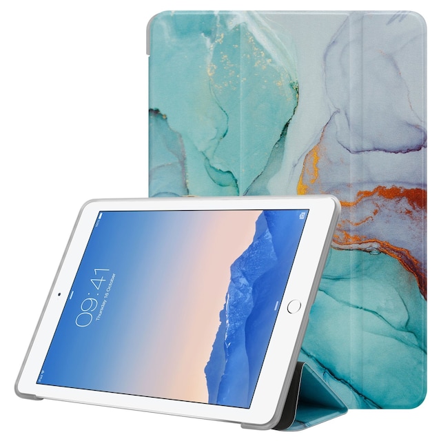 iPad 2 / 3 / 4 Pungetui Cover Case (Grøn)