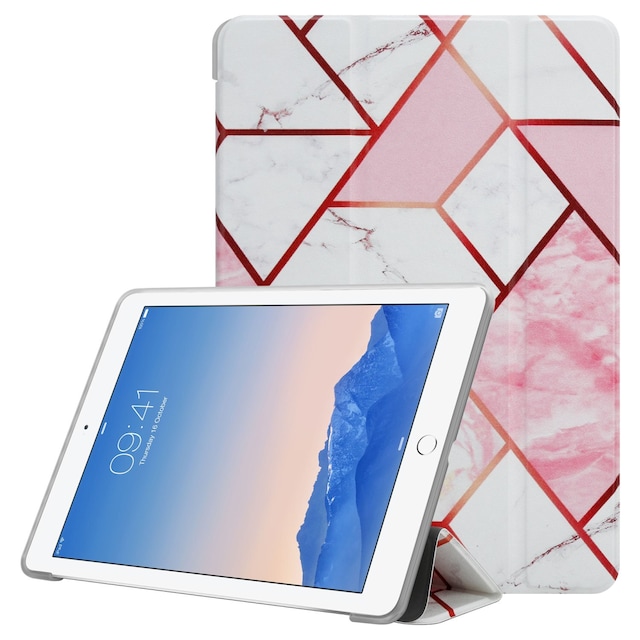 iPad 2 / 3 / 4 Pungetui Cover Case (Hvid)