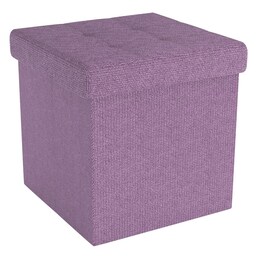 Sammenklappelig Skammel 38x38x38 cm Taburet (pink)