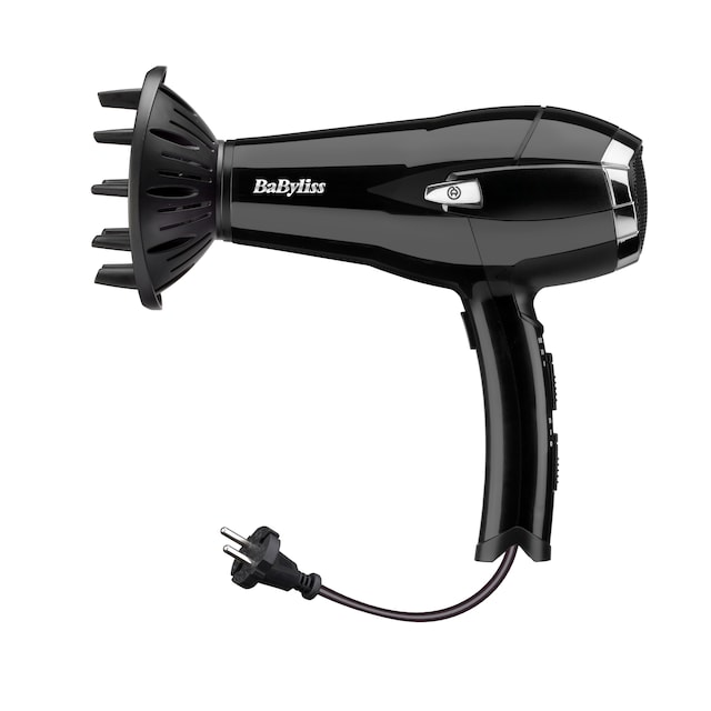 BaByliss D374DE hårtørrer D374DE (Sort)