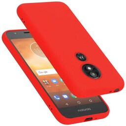 Motorola MOTO E5 PLAY GO Cover Etui Case (Rød)