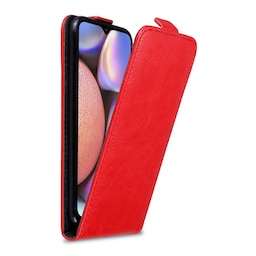 Samsung Galaxy A10s / M01s Pungetui Flip Cover (Rød)