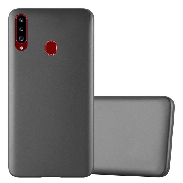 Samsung Galaxy A20s Cover Etui Case (Grå)