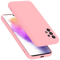 Samsung Galaxy A73 5G Cover Etui Case (Lyserød)