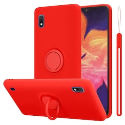 Samsung Galaxy A10 / M10 Cover Etui Case (Rød)
