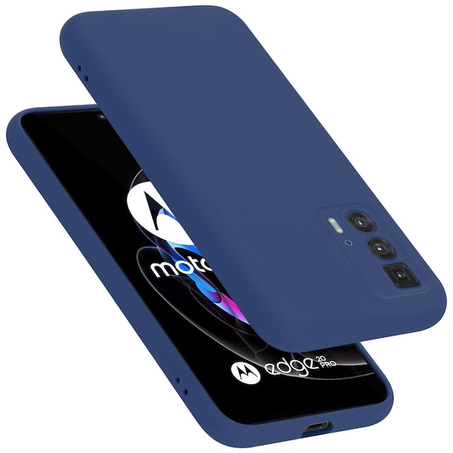 Motorola EDGE 20 PRO / EDGE S PRO Cover Etui Case (Blå)
