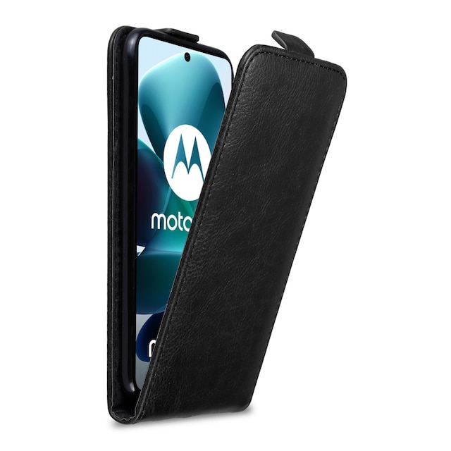 Motorola MOTO G200 5G Pungetui Flip Cover (Sort)