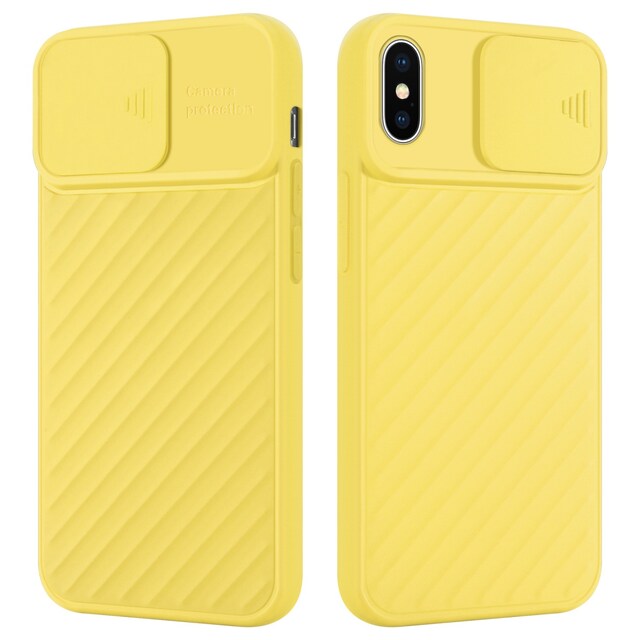 iPhone XS MAX Cover Etui Case (Gul)