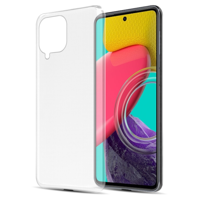 Samsung Galaxy M53 5G Cover TPU Etui (Gennemsigtig)