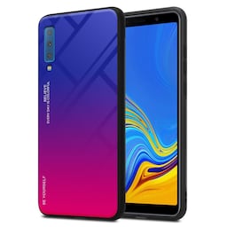 Cover Samsung Galaxy A7 2018 Etui Case (Sort)