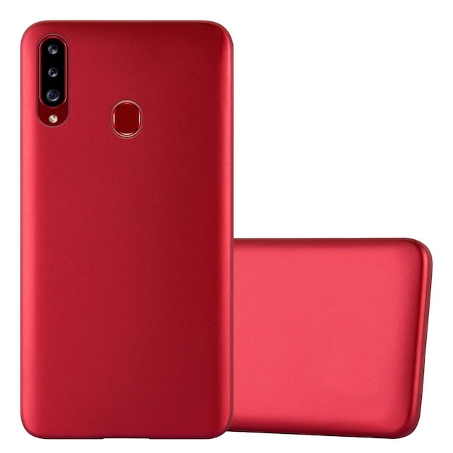 Samsung Galaxy A20s Cover Etui Case (Rød)