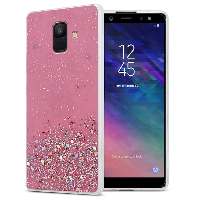 Samsung Galaxy A6 2018 Cover Etui Case (Lyserød)