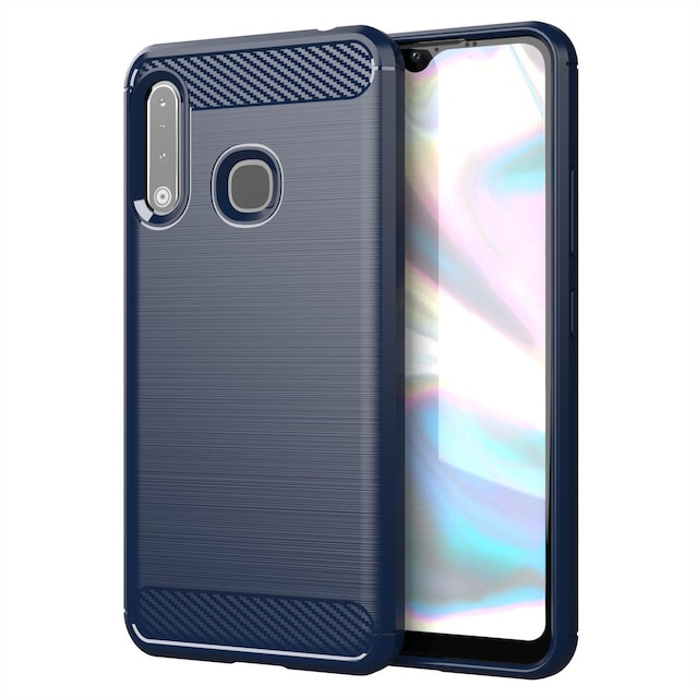 Samsung Galaxy A70e Cover TPU Etui (Blå)