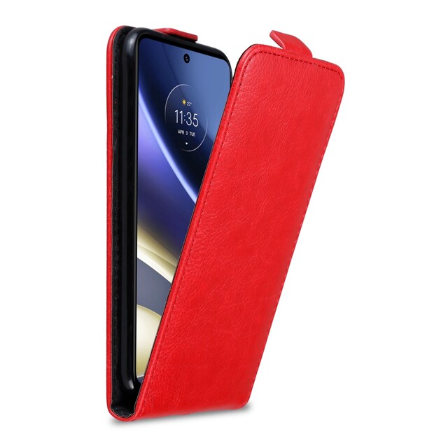 Motorola MOTO G51 5G Pungetui Flip Cover (Rød)