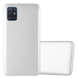 Samsung Galaxy A71 4G Cover Etui Case (Sølv)