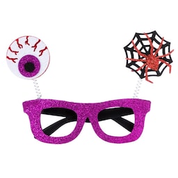 Halloween Briller Fest Kostume Dekoration - Spindel + øjeæble