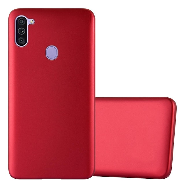 Samsung Galaxy A11 / M11 Cover Etui Case (Rød)