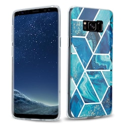 Samsung Galaxy S8 PLUS Pungetui Cover Case (Blå)