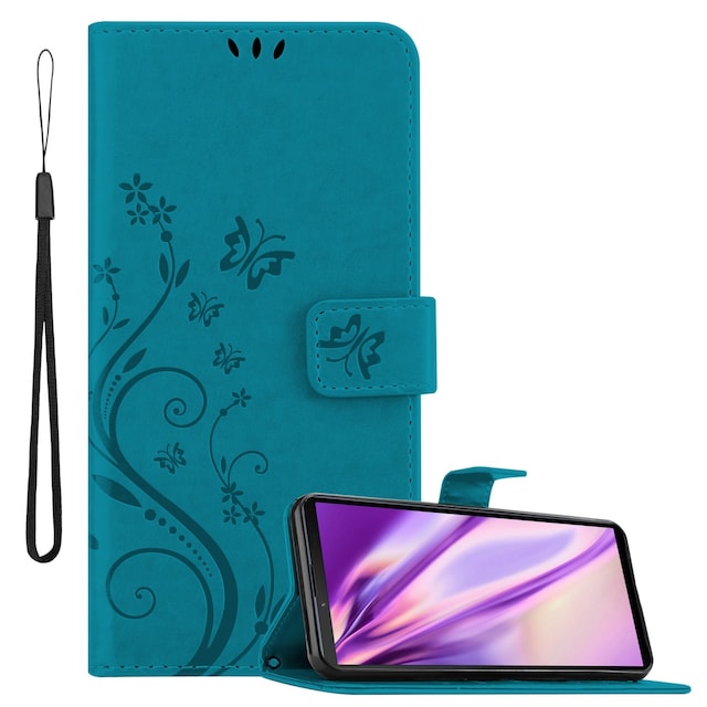 Sony Xperia 10 III Pungetui Cover Case (Blå)