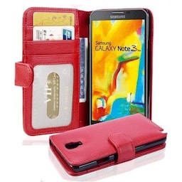 Samsung Galaxy NOTE 3 NEO Pungetui Cover (Rød)