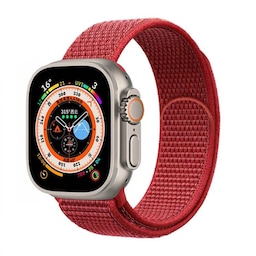 Nylon Urrem Apple Watch Ultra (49mm) - Red
