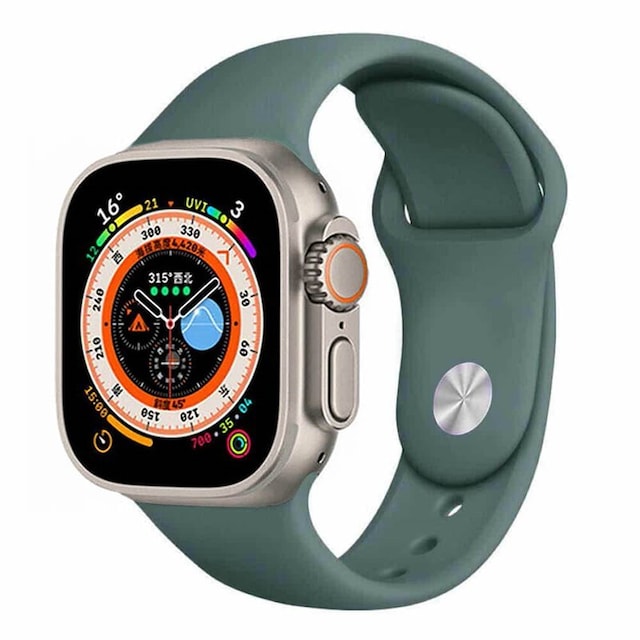 Sport Urrem Apple Watch Ultra (49mm) - Pine green