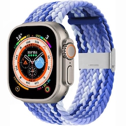 Flettet Urrem Apple Watch Ultra (49mm) - Gradient blue