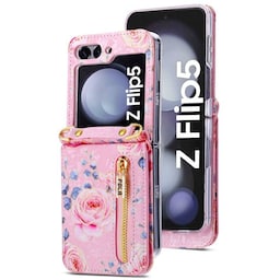 POLA Flower cover Samsung Galaxy Z Flip 5 - Pink