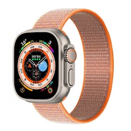 Nylon Urrem Apple Watch Ultra (49mm) - Spicy Orange