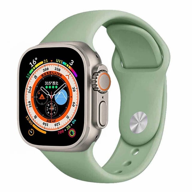 Sport Urrem Apple Watch Ultra (49mm) - Matcha green