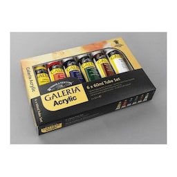 WINSOR Galeria Acrylic 6x60ml set