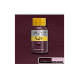 WINSOR Galeria Acrylic 500Ml Burgundy 075