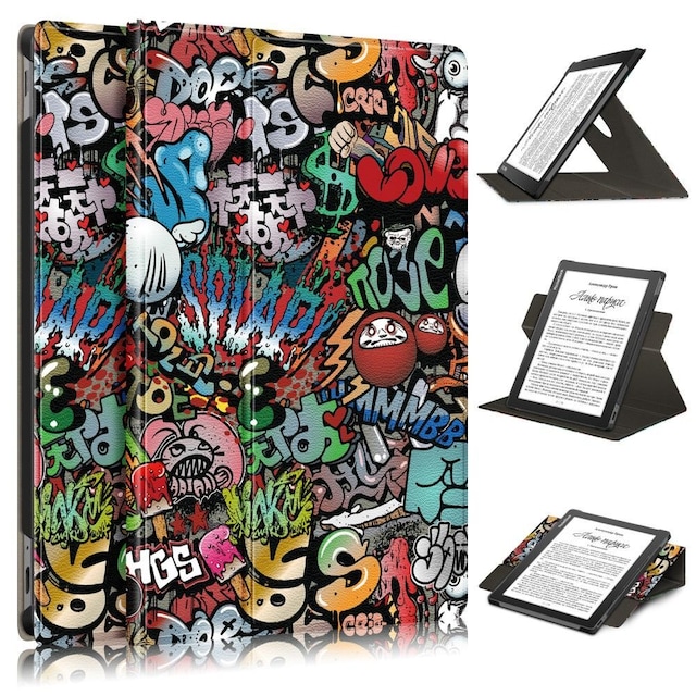 Læsetablet etui Til PocketBook InkPad Lite PB970 - Graffiti