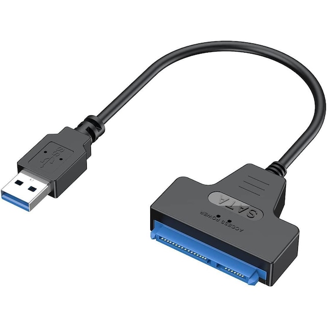 NÖRDIC USB-A til SATA adapter 2,5 SATA III HDD 5 Gbps